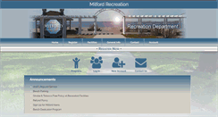 Desktop Screenshot of milfordrecreation.com
